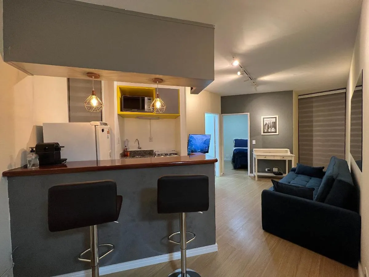 Apartment Studio Internet Rapida Garagem Ar Condicionado Sao Paulo Brazil